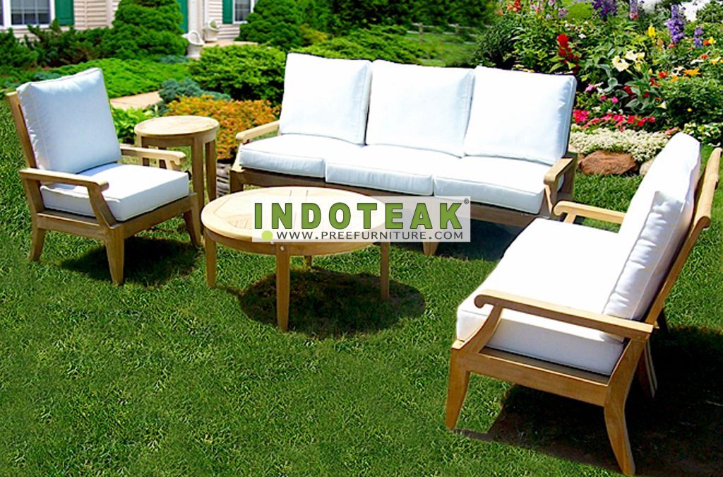 Teak Deep Seating Outdoor Furniture Teak Sydney Deep Seating Sets