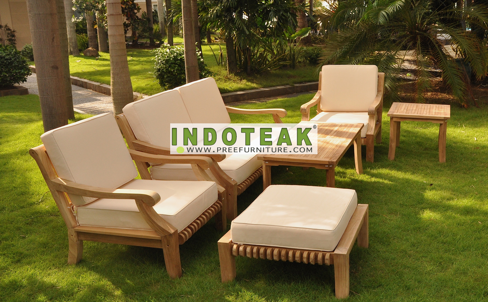 Teak Deep Seating Garden Furniture