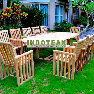 Teak Dinning Set Patio Furniture